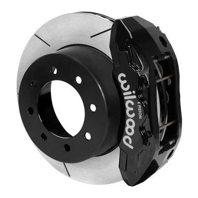 ערכה אחורית Wilwood TX6R 15.50 אינץ' רוטור שחור עם קווים 13-17 פורד F250/F350 4WD