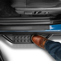 N-Fab RS Nerf Step 2020 ג'יפ רנגלר גלדיאטור 4DR כל המיטות - אורך תא הנהג - טקסטיל שחור