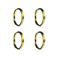 KC HiLiTES FLEX ERA LED Light Bar Bezel Kit עבור 10 אינץ'. פלחים - זהב