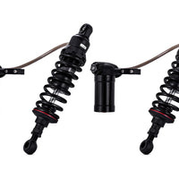 מתקדמות Harley Bagger 990 Shocks 12.0in Heavy Duty - שחור