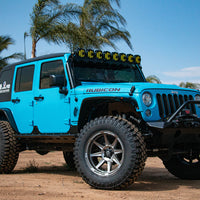 ICON 07-18 ג'יפ רנגלר JK Pro סדרת פגוש קדמי Rec כננת תושבת עם בר/טאב