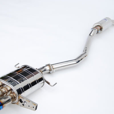 Invidia 17+ Honda Civic SI Hatchback Q300 טריפל טיטניום טיפ Cat-back