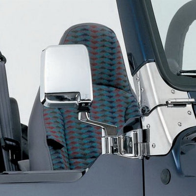 השתוללות 1987-1995 ג'יפ רנגלר(YJ) חצי דלת מראות צד - כרום