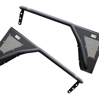 Fishbone Offroad 97-06 ג'יפ רנגלר פגושים קדמיים ניתנים לצביעה שדרוג רשת