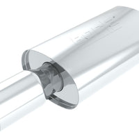 בורלה בומר בלפיד משתיק קול אובלי 2-1/4 אינץ' x 4 אינץ' צד עגול החוצה