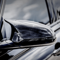 Akrapovic 2014+ BMW M3 (F80) סט כובעי מראות סיבי פחמן - מבריק