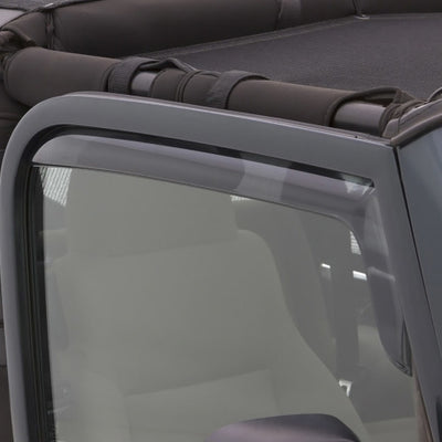 לונד 97-06 Jeep Wrangler Ventvisor Elite מסיט חלונות - עשן (2 יחידות)