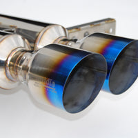 Invidia 2017+ Honda Civic Hatchback Sport/Sport Touring Gemini Titanium Tip Cat-back אגזוז