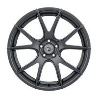 Forgestar CF5V 19x9.5 / 5x114.3 BP / ET29 / 6.4 אינץ' BS גלגל שחור סאטן