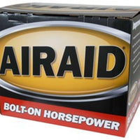 Airaid 12-14 ג'יפ רנגלר JK 3.6L Pentastar MXP מערכת יניקה עם צינור (מדיה משומנת/אדום)