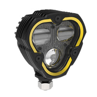 KC HiLiTES FLEX ERA 3 פנסי ערפל SAE עם מצב כפול - ערכת מאסטר 2 אורות לג'יפ JK/JL/JT פגושי פלדה