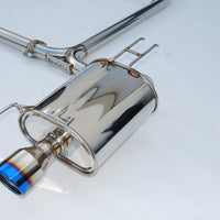 אגזוז Invidia 04-08 Acura TSX Q300 מגולגל טיטניום קצה Cat-Back