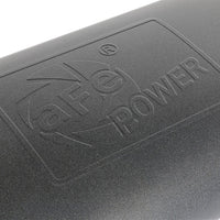 aFe MACH Force-Xp 409 SS משתיק קול עם גימור שחור 3 אינץ' מרכז/אופסט 22 אינץ' L x 11 אינץ' x 5 אינץ' - גוף סגלגל