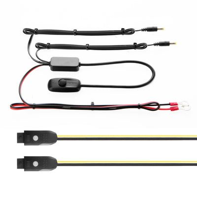 XK Glow Mini XKchrome בקר 12V עם פונקציית איתות 2 יחידות