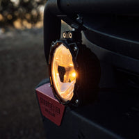 KC HiLiTES Gravity Titan LED 6 אינץ'. - חבילת זוג (אלומת נסיעה SAE)