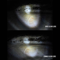 KC HiLiTES FLEX ERA LED Clear Spot Beam עדשת סורגים