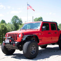 פגושי צינור פלדה אחורי של Fishbone Offroad 2020+ JT Gladiator