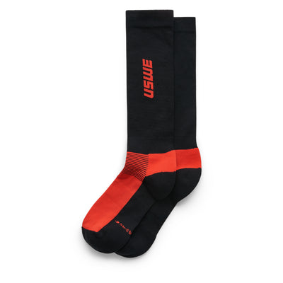 USWE Rapp Moto Sock Flame Red - מידה 40/42