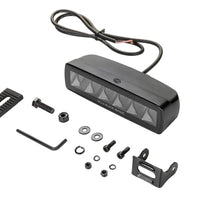 Hella Universal Black Magic 6 LED Mini Light Bar - Spot Beam