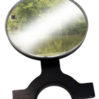 Fishbone Offroad Tube Door Mirror Billet אלומיניום - מעיל אבקה שחור