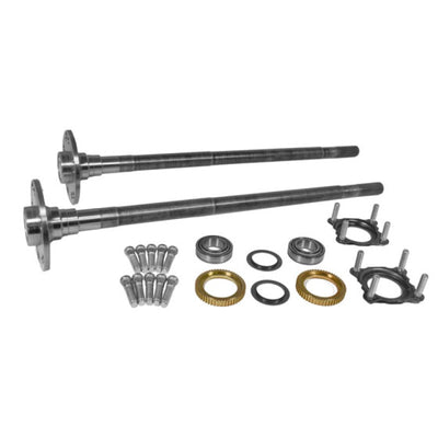 Yukon Gear Rear 4340 Chromoly Axle Kit עבור ג'יפ JL non-Rubicon Dana 44 32 Spline (32.3 אינץ' ארוך)