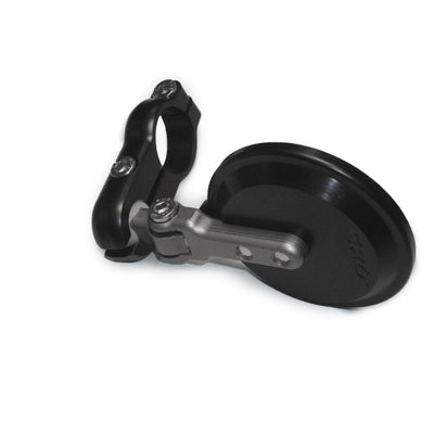 CRG Blindsight מתקפל 2 אינץ' מראה בר-אנד עגול - שחור