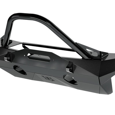 ICON 2018+ Jeep Wrangler JL / 2020+ Jeep Gladiator JT Pro שקוע אימפקט פגוש קדמי עם בר וכרטיסיות