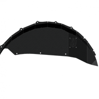 Road Armor 18-20 Jeep Wrangler JL Stealth Rear Fender Liner Armor Body - Black Steal