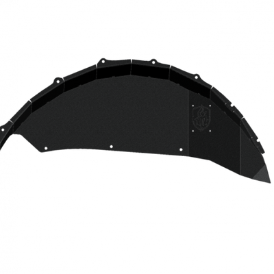 Road Armor 18-20 Jeep Wrangler JL Stealth Rear Fender Liner Armor Body - Black Steal