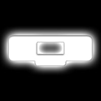 ORACLE Lighting תגי אותיות לד אוניברסלי מואר - מט גימור משטח - Q ראה אחריות