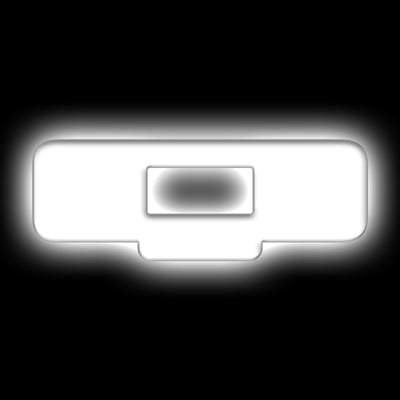 ORACLE Lighting תגי אותיות לד אוניברסלי מואר - מט גימור משטח - Q ראה אחריות