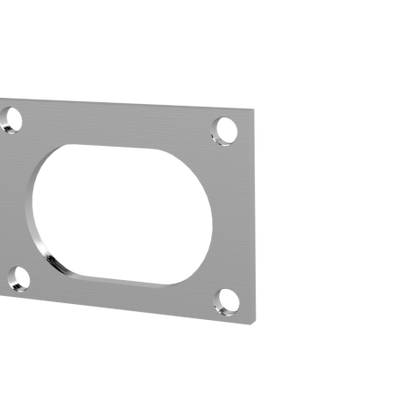 QTP Low Profile Weld-On QTEC Low Profile 4 בריח אוגן