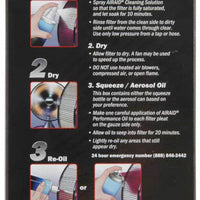 Airaid Renew Kit - 12 oz מנקה / 8 oz סחיטה שמן