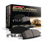 Power Stop 03-07 ג'יפ ליברטי אחורי Z17 Evolution רפידות בלמים קרמיות עם חומרה