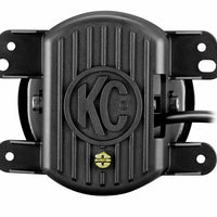 KC HiLiTES 07-09 ג'יפ JK 4in. Gravity G4 LED אור 10w SAE/ECE קרן ערפל שקופה (מערכת חבילה זוגית)