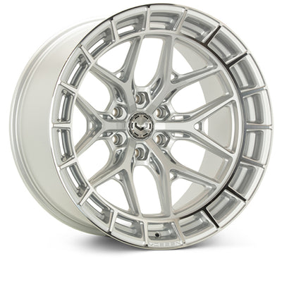 Vossen HFX-1 24x10 / 6x139.7 / ET25 / Deep / 106.1 CB - גלגל מלוטש כסף