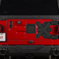 Rugged Ridge Spartacus HD יציקת ציר מנשא צמיגים 97-06 TJ