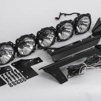 KC HiLiTES אוניברסלי 32 אינץ'. Pro6 Gravity LED 5-Light 100w Combo Beam Light Bar (ללא התקנה)