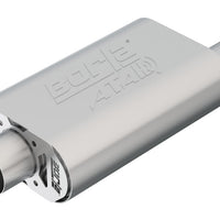 בורלה ארגז משתיק SBC חם 350/383 3 אינץ' אופסט/מרכז 14 אינץ' x 4.35 אינץ' x 9 אינץ' משתיק קול סגלגל