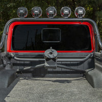 Rugged Ridge 20-21 Jeep Gladiator JT יציקת ציר מנשא צמיגים חילוף