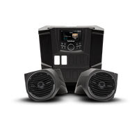 Rockford Fosgate 15-17 Polaris Ranger Stereo וערכת רמקול קדמי תחתון (Gen-1)