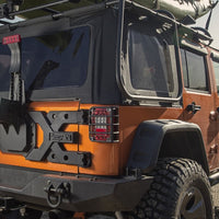 ערכת מנשא צמיגים Rugged Ridge Spartacus HD 07-18 ג'יפ רנגלר