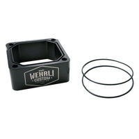 Wehrli 98.5-07 Dodge 5.9L Cummins Billet Spacer Kit - גימור שחור אנודייז וחרוט