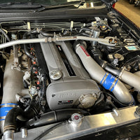 CSF Nissan R33 Skyline GT-R/GTS Full Billet אלומיניום רדיאטור בעל ביצועים גבוהים