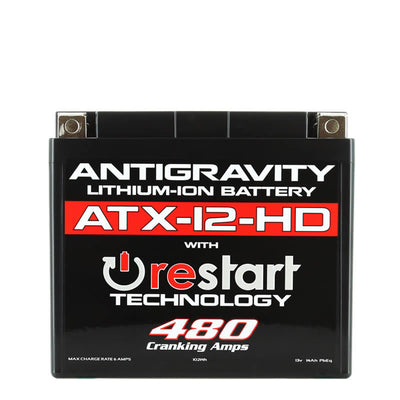 Antigravity YTX12 High Power Lithium Battery with Re-Start