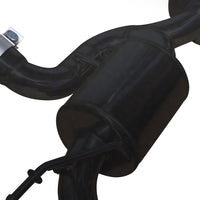 Injen 07-17 Jeep Wrangler JK 3.6L/3.8L 63mm Stealth Black Axle Back with 4in Black Tips