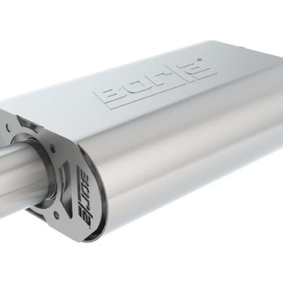 בורלה ארגז משתיק SBF 289/302 2.5 אינץ' אופסט/מרכז 14 אינץ' x 4.35 אינץ' x 9 אינץ' משתיק קול סגלגל