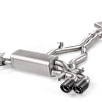 Akrapovic 18+ BMW M5 (F90) Evolution Line Cat Back (טיטניום) (טיפים דרישה)