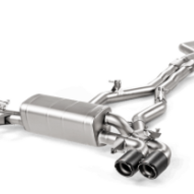 Akrapovic 18+ BMW M5 (F90) Evolution Line Cat Back (טיטניום) (טיפים דרישה)