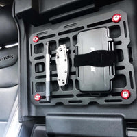 BuiltRight Industries 16 אינץ' x 23.5 אינץ' לוח הרכבה פלדה Tech Plate - שחור